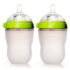 8-Ounce Baby Bottles in Green